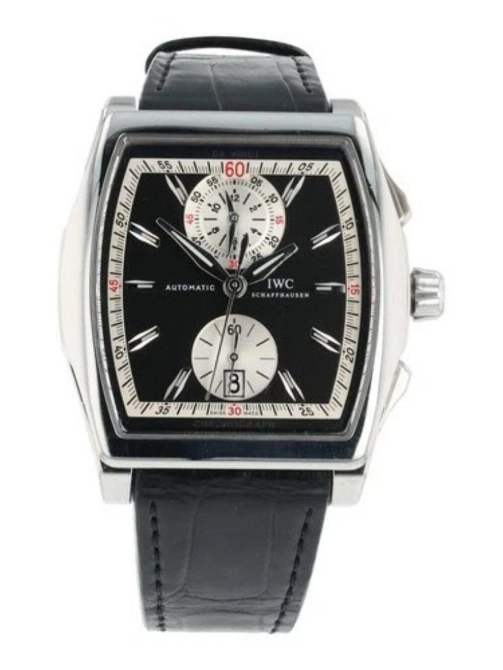IWC Da Vinci Chronograph Steel Black Dial 43mm Automatic Men’s Watch IW376403